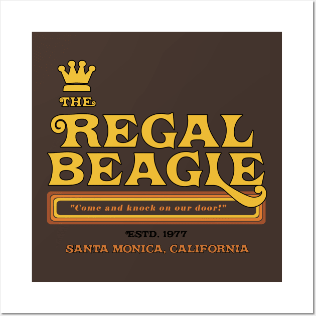 The Regal Beagle Wall Art by Screen Break